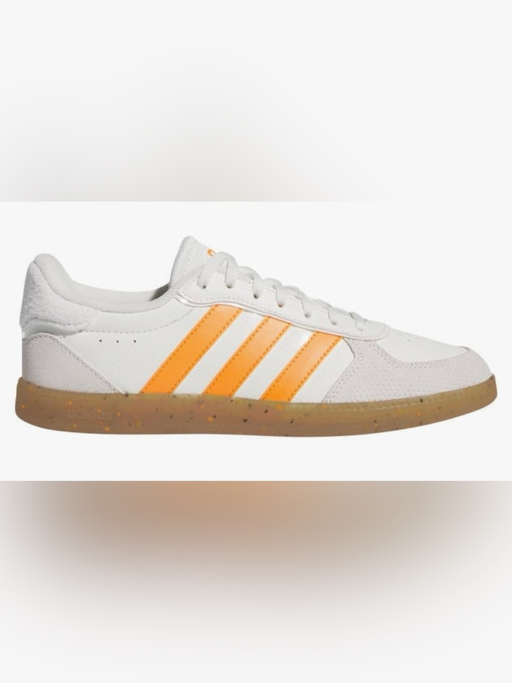Adidas Breaknet Sleek Shoes Orange Stripes Size 10